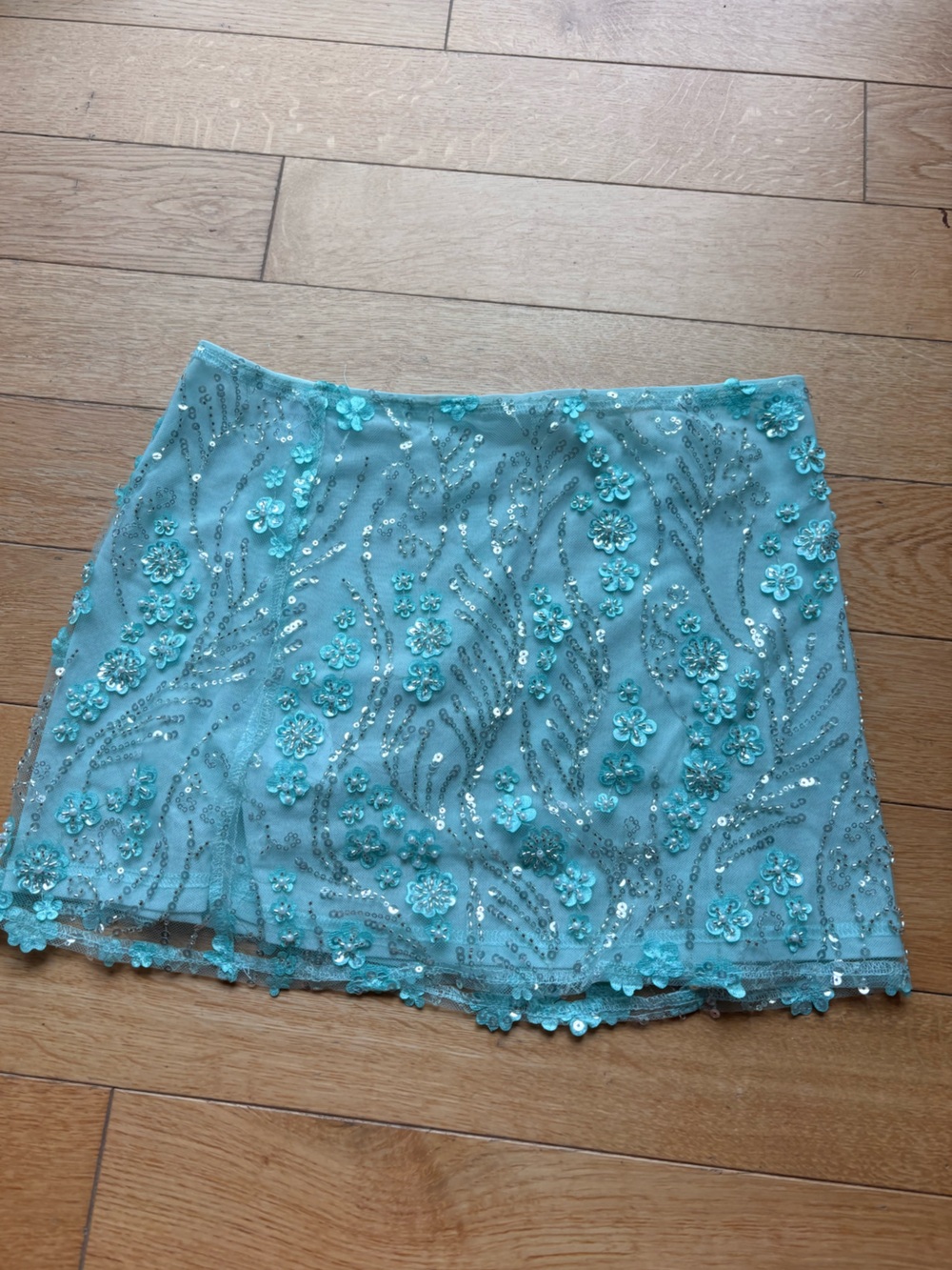 Peppermayo beaded mini skirt